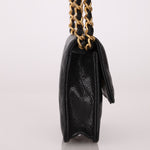 Chanel 2022 Caviar Quilted Twist Your Buttons Coin Purse With Chain - FashioNica