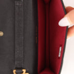 Chanel 2022 Caviar Quilted Twist Your Buttons Coin Purse With Chain - FashioNica