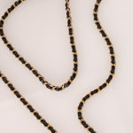 Chanel 2022 CC on CC Sheepskin Card Holder on Chain - FashioNica