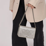Chanel 2022 Crystal Studded Wallet on Chain - FashioNica