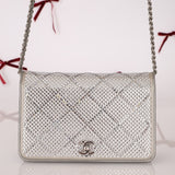 Chanel 2022 Crystal Studded Wallet on Chain - FashioNica
