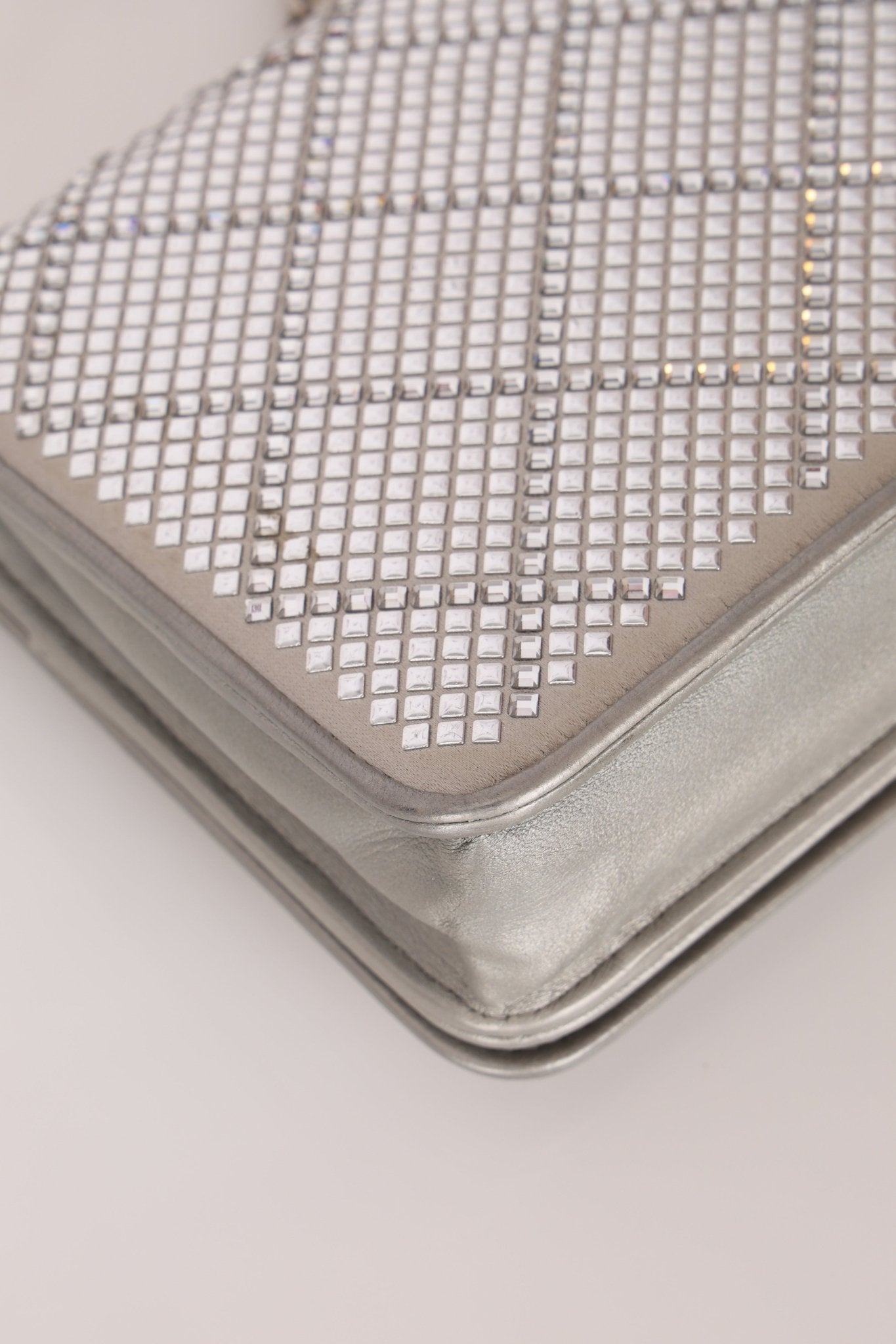 Chanel 2022 Crystal Studded Wallet on Chain - FashioNica