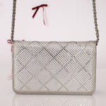 Chanel 2022 Crystal Studded Wallet on Chain - FashioNica