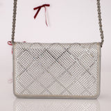 Chanel 2022 Crystal Studded Wallet on Chain - FashioNica