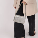 Chanel 2022 Crystal Studded Wallet on Chain - FashioNica