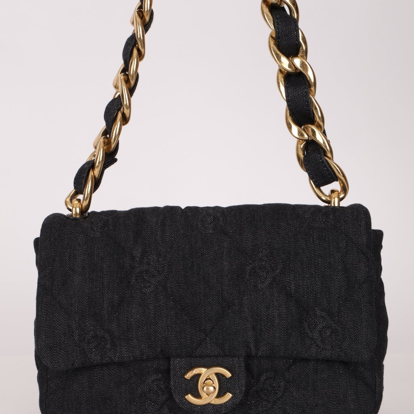 Chanel 2022 Denim Funky Town Medium Flap - FashioNica