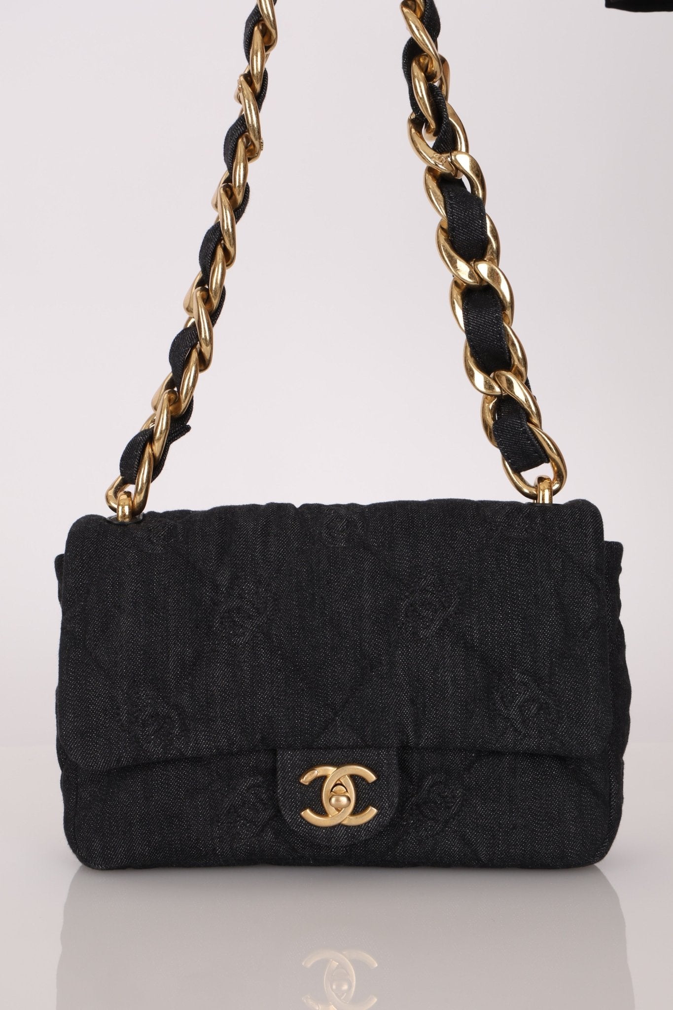 Chanel 2022 Denim Funky Town Medium Flap - FashioNica