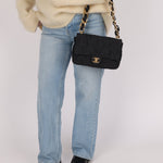 Chanel 2022 Denim Funky Town Medium Flap - FashioNica