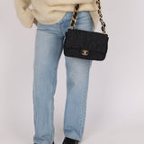 Chanel 2022 Denim Funky Town Medium Flap - FashioNica