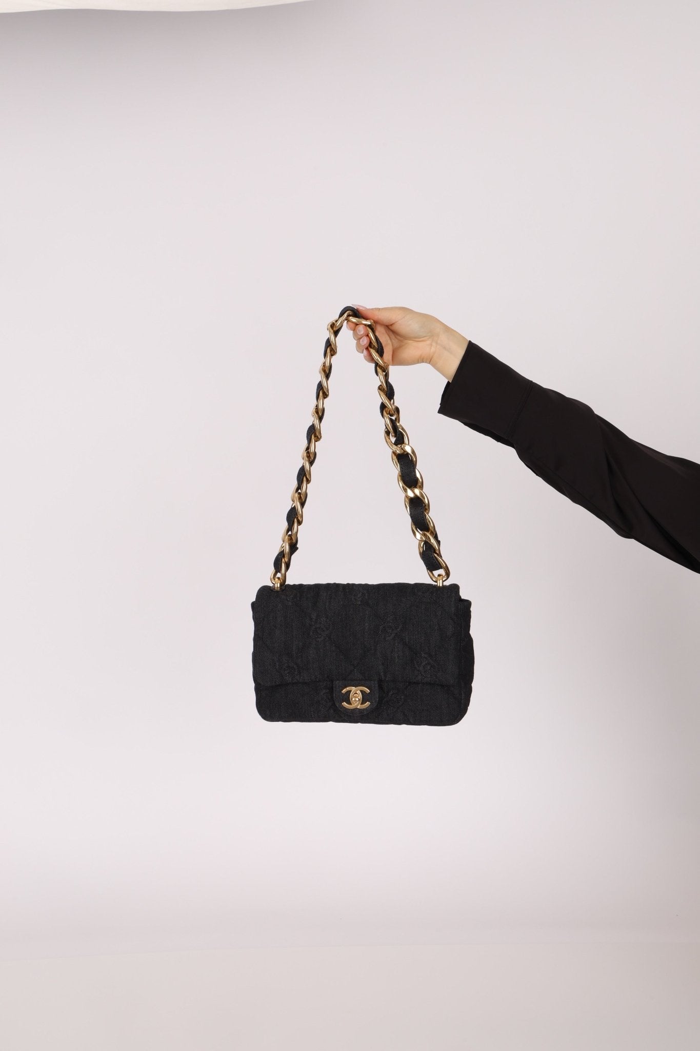 Chanel 2022 Denim Funky Town Medium Flap - FashioNica