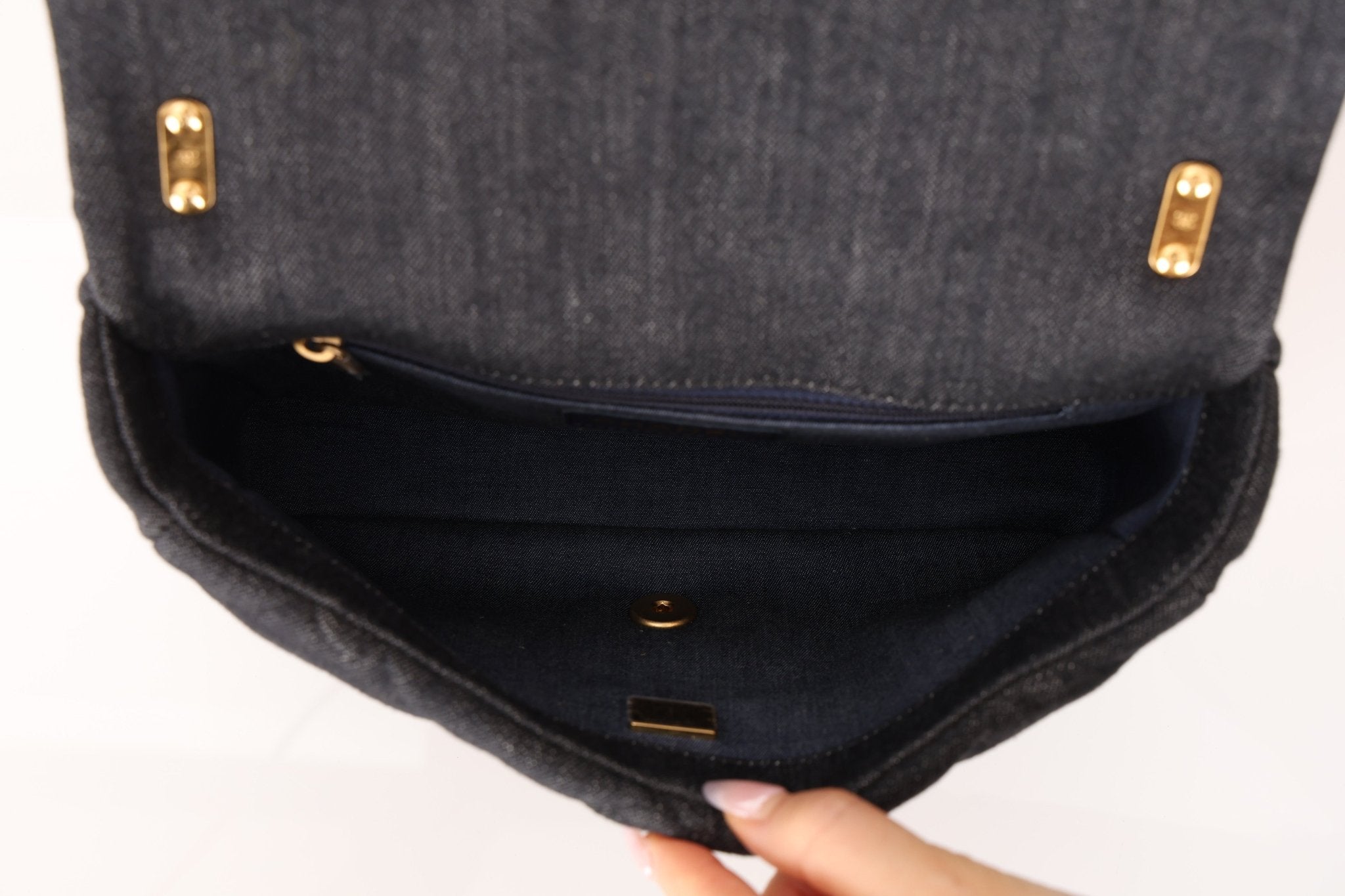 Chanel 2022 Denim Funky Town Medium Flap - FashioNica