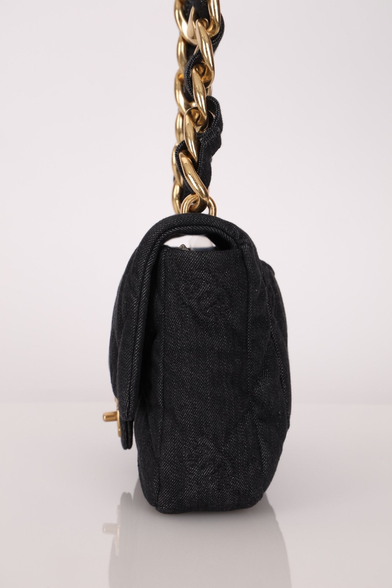 Chanel 2022 Denim Funky Town Medium Flap - FashioNica