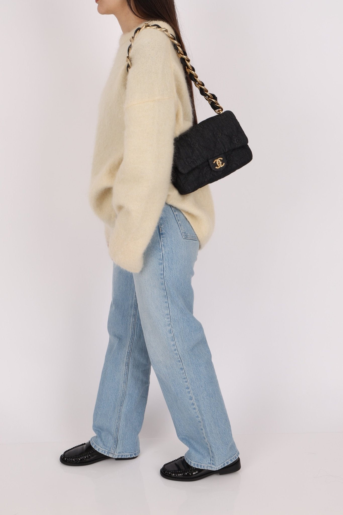 Chanel 2022 Denim Funky Town Medium Flap - FashioNica