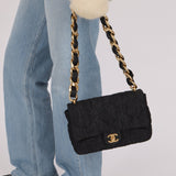 Chanel 2022 Denim Funky Town Medium Flap - FashioNica
