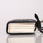 Chanel 2022 Lambskin Book Cardholder on Chain - FashioNica