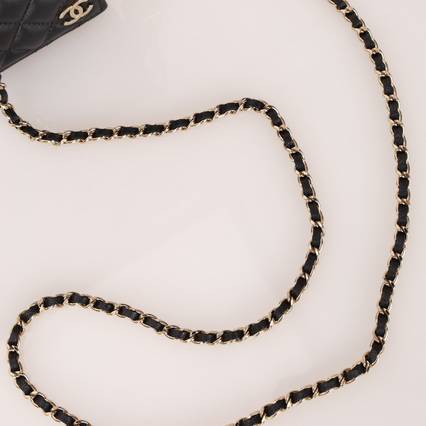 Chanel 2022 Lambskin Book Cardholder on Chain - FashioNica