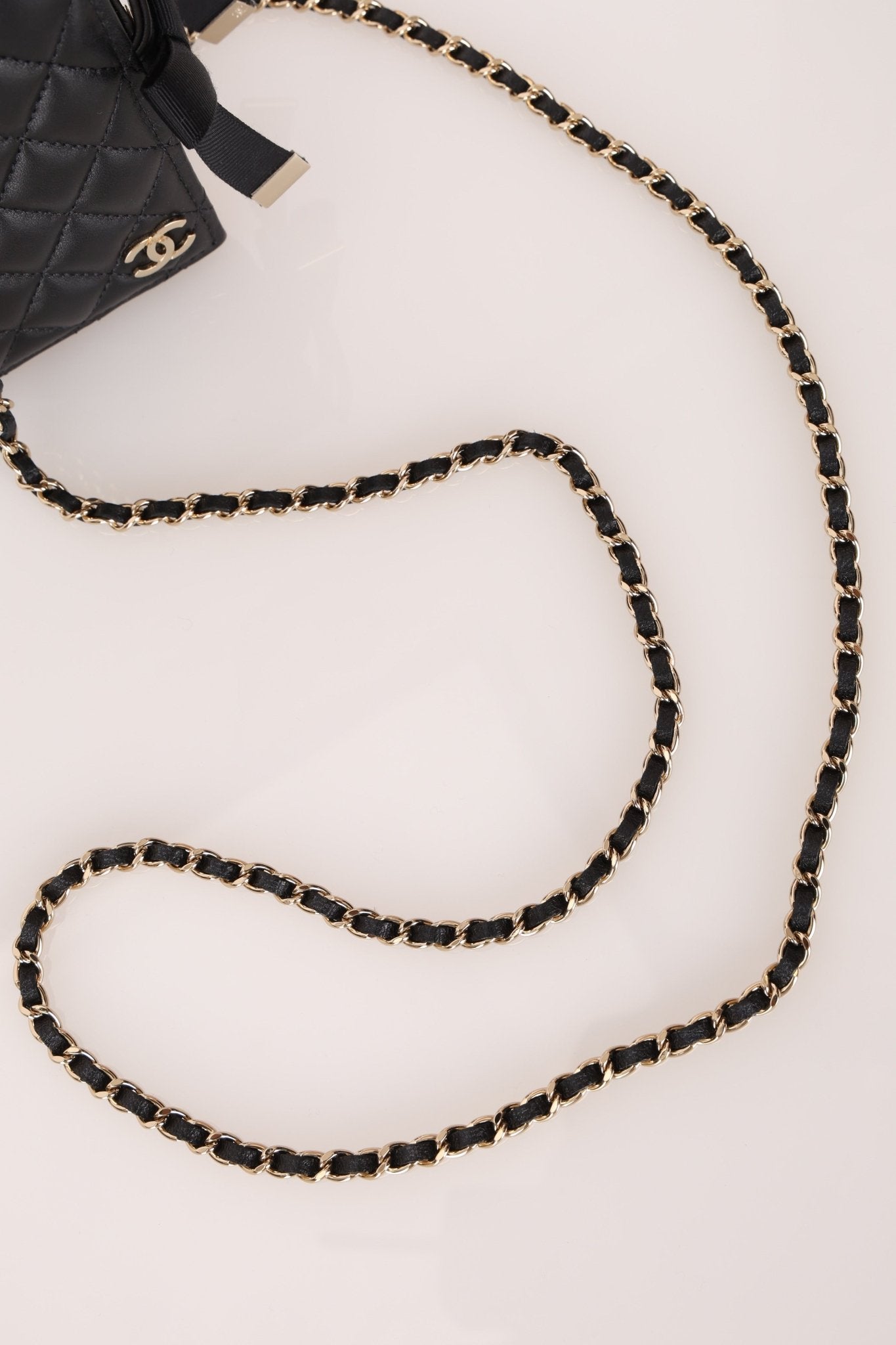 Chanel 2022 Lambskin Book Cardholder on Chain - FashioNica