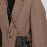 Chanel 2022 Lambskin Book Cardholder on Chain - FashioNica