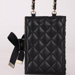 Chanel 2022 Lambskin Book Cardholder on Chain - FashioNica
