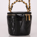 Chanel 2022 Patent Afternoon Tea Vanity on Chain - FashioNica
