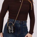 Chanel 2022 Patent Afternoon Tea Vanity on Chain - FashioNica