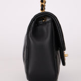 Chanel 2022 Quilted Mini Lambskin Heart Charms Flap Bag - FashioNica