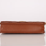 Chanel 2023 Cognac Lambskin Studded CC Wallet On Chain GHW - FashioNica