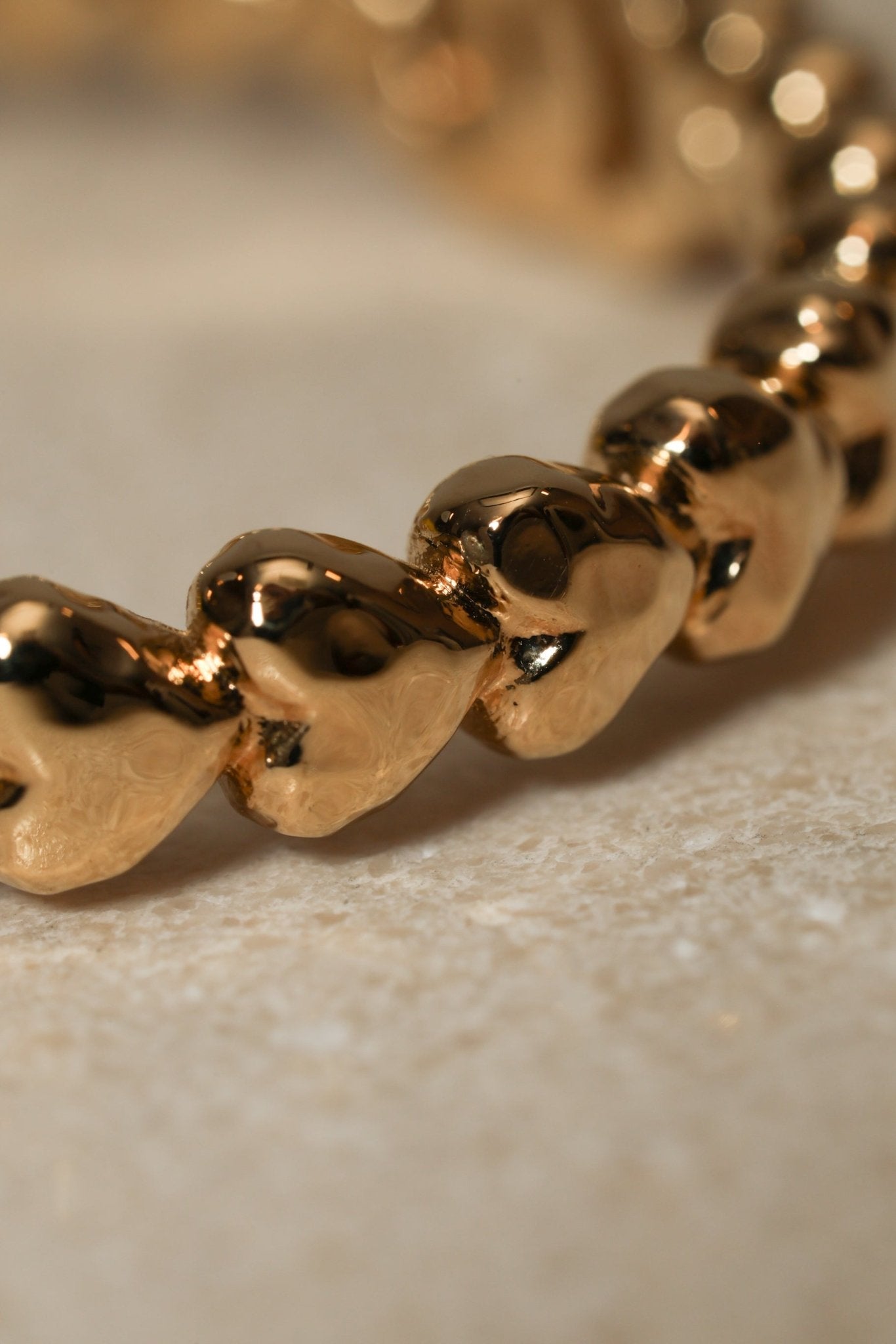 Chanel 2023 Crystal CC Strass Heart Bangle - FashioNica