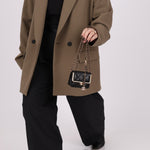 Chanel 2023 Lambskin Frame Card Holder Belt Bag RGHW - FashioNica