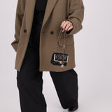 Chanel 2023 Lambskin Frame Card Holder Belt Bag RGHW - FashioNica