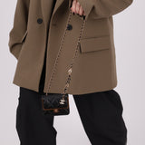 Chanel 2023 Lambskin Frame Card Holder Belt Bag RGHW - FashioNica