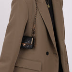 Chanel 2023 Lambskin Frame Card Holder Belt Bag RGHW - FashioNica