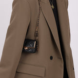 Chanel 2023 Lambskin Frame Card Holder Belt Bag RGHW - FashioNica