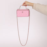 Chanel 2023 Lambskin Pink Pick Me Up Top Handle Vanity Crossbody - FashioNica