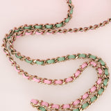 Chanel 2023 Lambskin Pink Pick Me Up Top Handle Vanity Crossbody - FashioNica