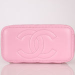 Chanel 2023 Lambskin Pink Pick Me Up Top Handle Vanity Crossbody - FashioNica