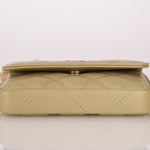 Chanel 2023 Lambskin Pistachio Coco Hearts Cardholder on Chain - FashioNica