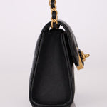 Chanel 2023 Lambskin & Plexiglass Heart Turnlock Coco Love Flap - FashioNica