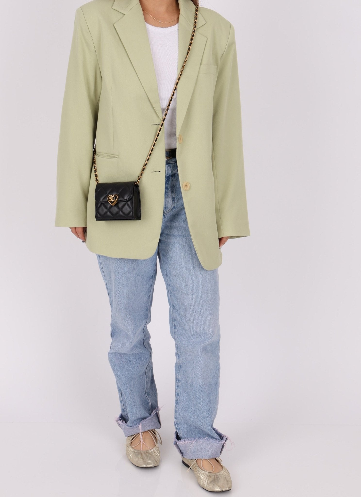 Chanel 2023 Lambskin & Plexiglass Heart Turnlock Coco Love Flap - FashioNica