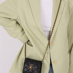 Chanel 2023 Lambskin & Plexiglass Heart Turnlock Coco Love Flap - FashioNica