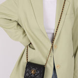 Chanel 2023 Lambskin & Plexiglass Heart Turnlock Coco Love Flap - FashioNica