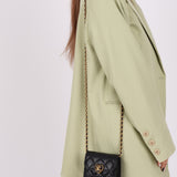 Chanel 2023 Lambskin & Plexiglass Heart Turnlock Coco Love Flap - FashioNica