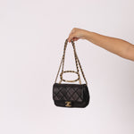 Chanel 2023 Lambskin Top Handle Mini Flap - FashioNica
