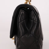 Chanel 2023 Lambskin Top Handle Mini Flap - FashioNica