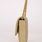 Chanel 2023 Matcha Lambskin Coco Cardholder on Chain - FashioNica