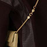 Chanel 2023 Matcha Lambskin Coco Cardholder on Chain - FashioNica