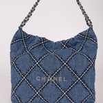Chanel 2023 Small Denim 22 Shoulder Bag - FashioNica