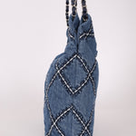 Chanel 2023 Small Denim 22 Shoulder Bag - FashioNica