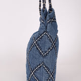Chanel 2023 Small Denim 22 Shoulder Bag - FashioNica