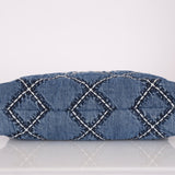 Chanel 2023 Small Denim 22 Shoulder Bag - FashioNica